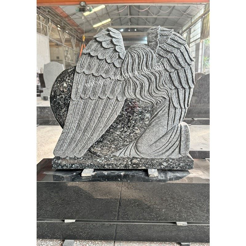 Angel Heart Headstone Monument